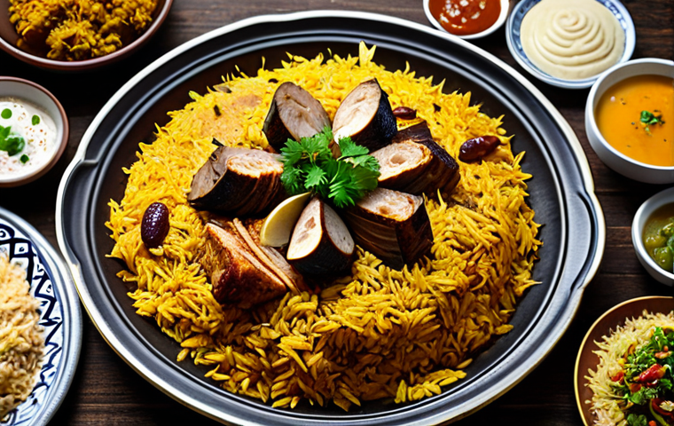 Image Prompt 1: The Abundance of Kabsa**